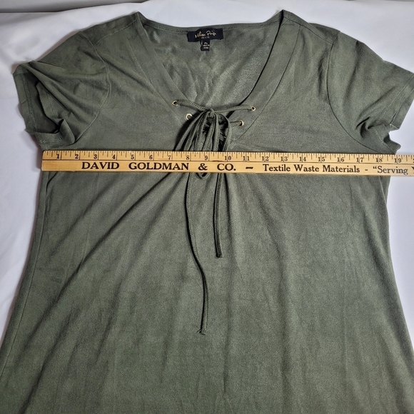 Melissa Paige Boho Faux Suede Dress sz PL - Picture 5 of 8